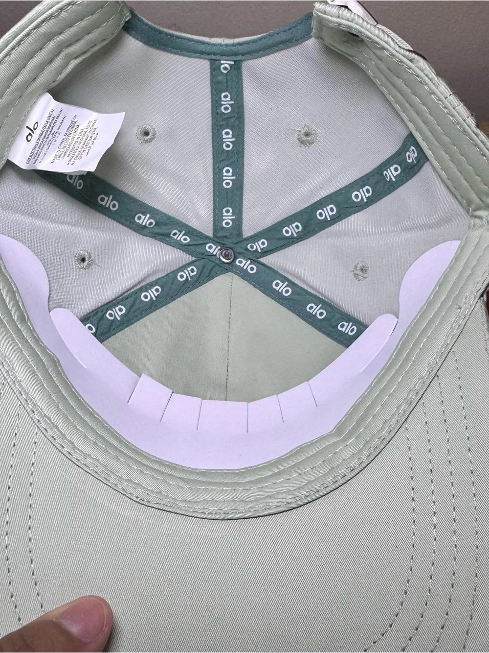 Sage Green ALO Unisex Adjustable Baseball Cap New With Tags